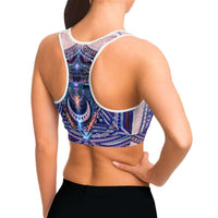 Vishuddha | Throat Chakra Sports Bra