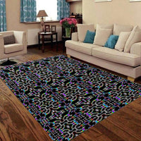 Prismatic Grid Area Rug