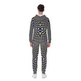 Chromadelic Men’s Hooded Jumpsuit