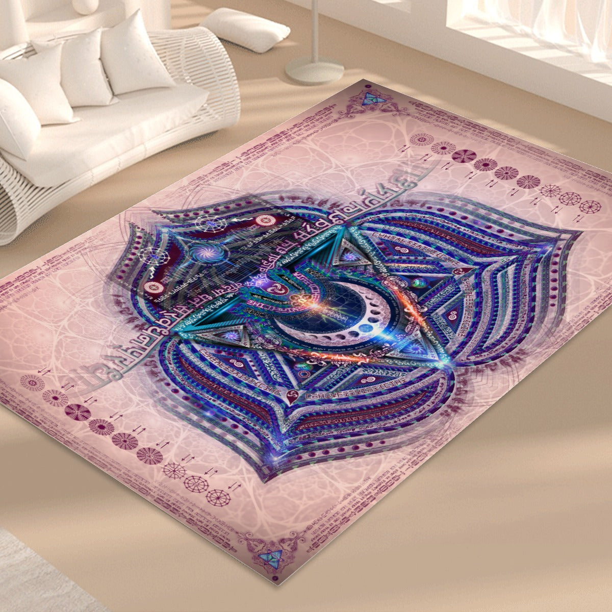 Vishuddha Area Rug | Throat Chakra