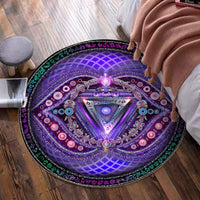 Ajna Circular Rug | Third Eye Chakra