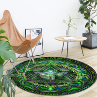 Anahata Circular Rug | Heart Chakra