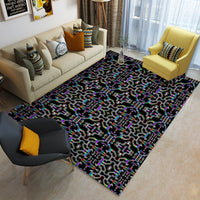 Prismatic Grid Area Rug