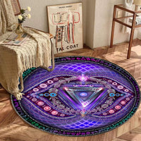 Ajna Circular Rug | Third Eye Chakra