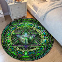 Anahata Circular Rug | Heart Chakra