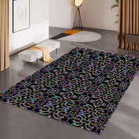 Prismatic Grid Area Rug
