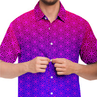 Sacral Bloom Button Down Shirt