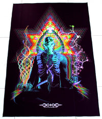 UV Active NEON Canvas Backdrop - Activate