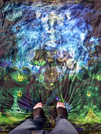 XL Lycra Tapestry / Backdrop of Axis Mundi