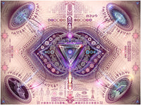 Bio-Energetic Vortexes No:6 - Insight - Art Print (Third Eye Chakra)