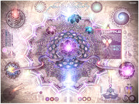 Bio-Energetic Vortexes No:7 - Spirit - Art Print (Crown Chakra)