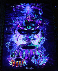 UV Active NEON Canvas Backdrop - Copelandian Paradigm