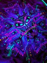 UV Active NEON Canvas Backdrop - Ðëòxÿríßøñµçlëìç HÿÞêrdïmèñsîøñ