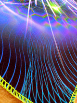UV Active NEON Satin Backdrop - Divine Moment of Truth