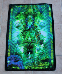 UV Active NEON Canvas Backdrop - Contact 33 x 50 cm