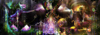 Lycra Tapestry / Backdrop of "Sacred Symbiosis"