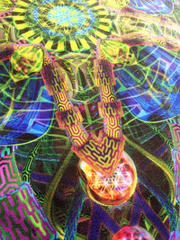 Large Lycra Tapestry / Backdrop of Spagyric Spirit
