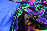UV Active NEON Lycra Tapestry / Backdrop - Sylvan Perception