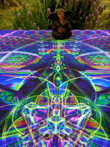 Lycra Tapestry / Backdrop of Trance Nectar