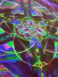 Large Lycra Tapestry / Backdrop of Trance Nectar