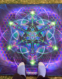 Large Lycra Tapestry / Backdrop of Trance Nectar
