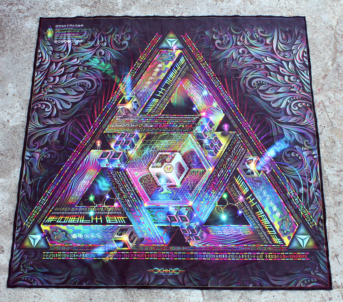 Lycra Tapestry / Backdrop of Trinary Transcendence
