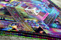 Triangular Lycra Tapestry / Backdrop of Trinary Transcendence