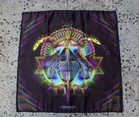 UV Active NEON Canvas Backdrop - Rubix Harlequin 44 x 44 cm