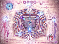 Bio-Energetic Vortexes No:1 - Root - Art Print (Root Chakra)