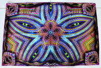 UV Active NEON Lycra Tapestry / Backdrop - Vaulted