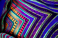 UV Active NEON Lycra Tapestry / Backdrop - Vaulted
