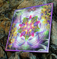 Stretched Canvas Print of "Venusian Flora"