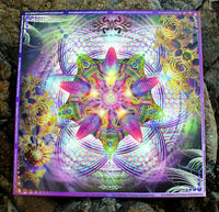 Stretched Canvas Print of "Venusian Flora"