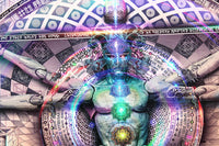 Archival stretched canvas print of "Vitruvian Spirit"