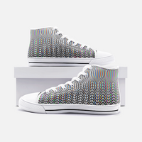 Shockwave Unisex High Top Canvas Shoes