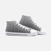 Shockwave Unisex High Top Canvas Shoes