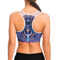 Vishuddha | Throat Chakra Sports Bra