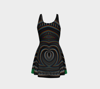 Waveform Flare Dress