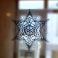 Transparent Sacred Geometry Sticker Pack