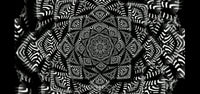 Tribal Black & White Mandala Loop Pack