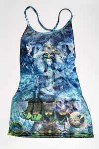 Ladies Lattice Halter Top - Axis Mundi (LIMITED EDITION)
